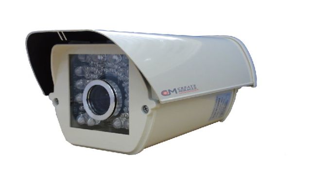 高解析 OSD 紅外線照車牌專用攝影機
