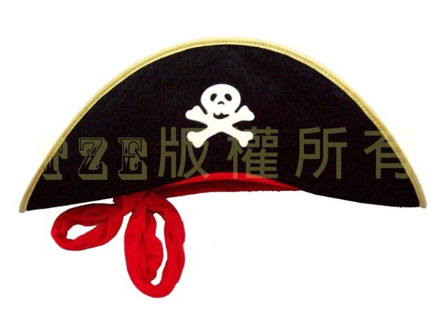 海盜船長帽-