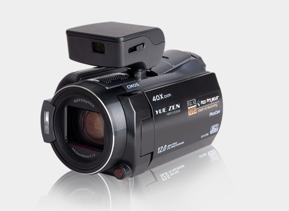 HDV–D350投影式數位攝影機-