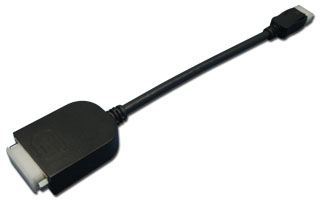 Displayport-DVI Cable Assy Type 130mm-