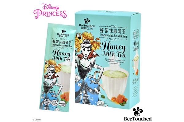 迪士尼公主系列-蜂蜜抹綠奶茶ー奶茶堅果