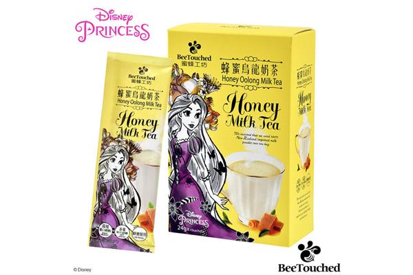 迪士尼公主系列-蜂蜜烏龍奶茶ー奶茶堅果
