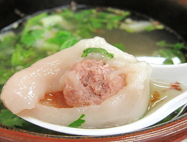 赤肉鹹圓仔湯