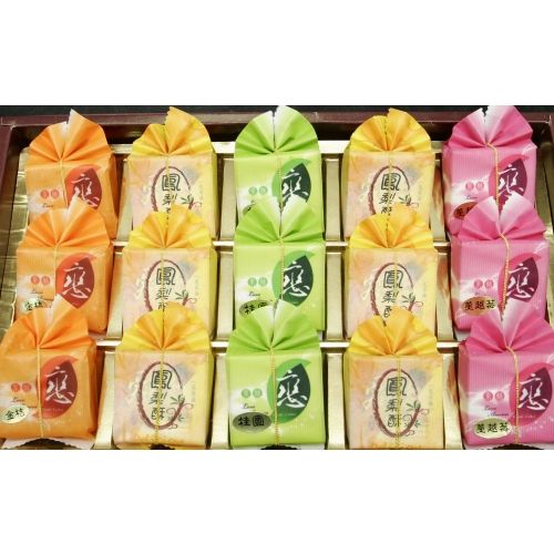 四喜甜水果酥禮盒 15入-榮獲2008台南市十大伴手禮-