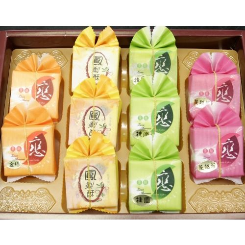 四喜甜水果酥禮盒-10入-榮獲2008台南市十大伴手禮