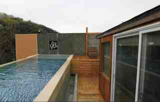 寶來渡假住宿│國蘭花園溫泉villa─水漾Villa兩人房(泡湯)