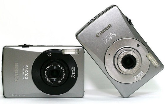 Canon IXUS 75 3吋大螢幕 7百萬畫素 （公司貨 送2G 還有精選好禮送給你喔）-