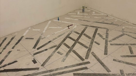 地板除膠工程案例-