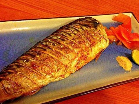 鹽烤鯖魚-