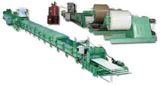 雙層鋼板式PU三明治複合板製造機