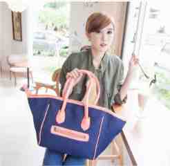 牛仔布料質感側背囧包