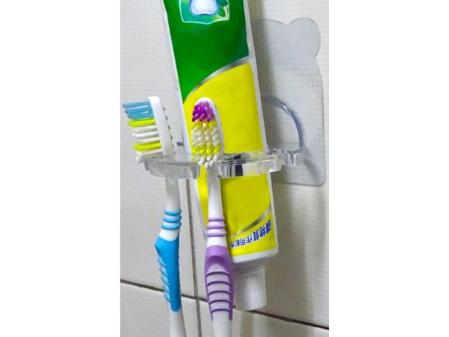 淨貼牙刷架-