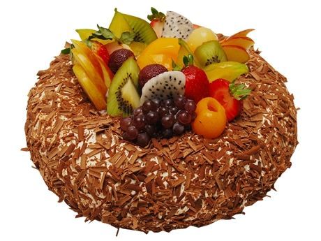 生日蛋糕-招牌藝術黑森林-淡水茶會點心、淡水中秋月餅禮盒、鳳梨酥│金順發蛋糕