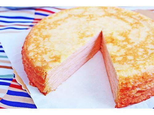 法式草莓千層蛋糕-