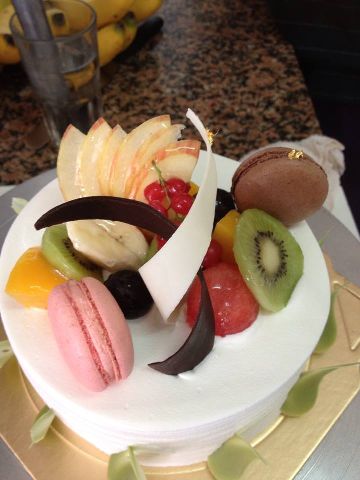 【6吋】水果馬卡龍蛋糕