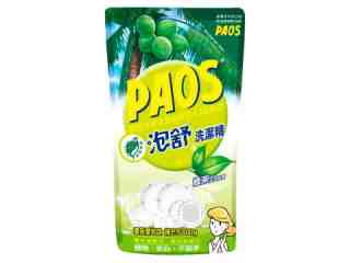 泡舒 洗潔精補充包800g-綠茶