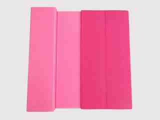 Pink Folding Yoga Mat