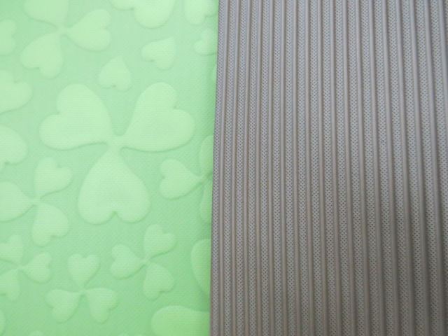 Fitness Mat Embossing Clover-