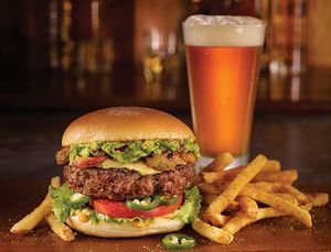 哈辣啤酒起司漢堡 SPICY CRAFT BEER–CHEESE BURGER