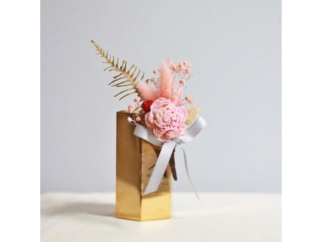 粉調∣乾燥花．異媒材系列