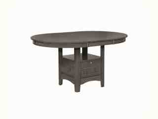 Lavon Dining Table With Extension Leaf Medium Grey