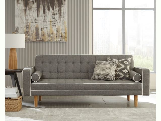 Scott Living Luske Modern Grey Sofa Bed-