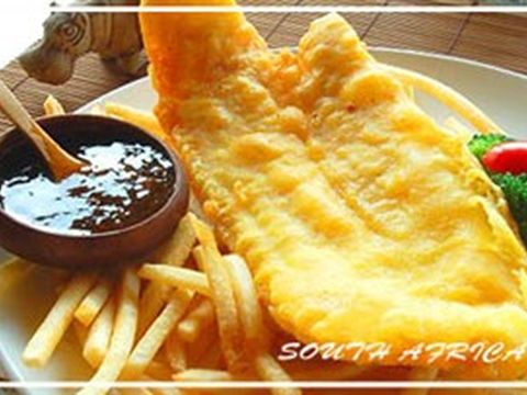 南非英式魚排佐國寶醋醬-