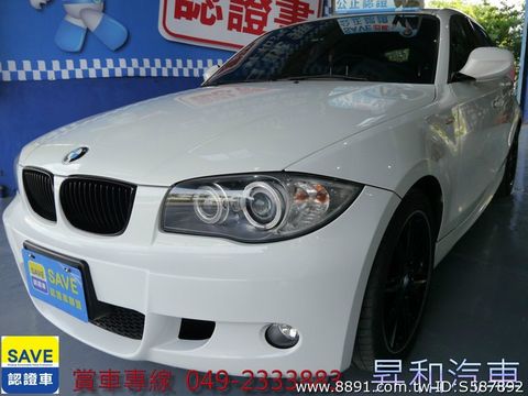 2010年 BMW 120D 白色-