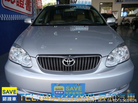 2006年 Toyota Altis 銀色-