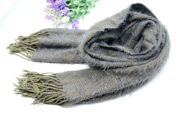 暖暖輕柔毛料針織圍巾批發/訂製-