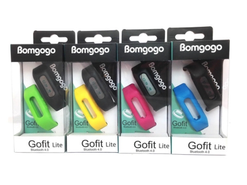 Bomgogo Gofit Lite藍芽自拍健康手環 健康管理 遙控拍照 來電震動提示 防丟 計步 距離 卡路里監測-