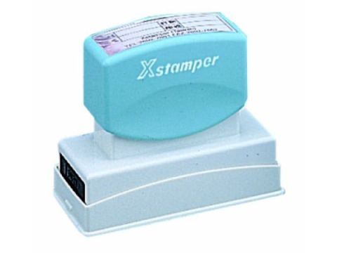 Xstamper訂製印章 2.4*7.1cm-