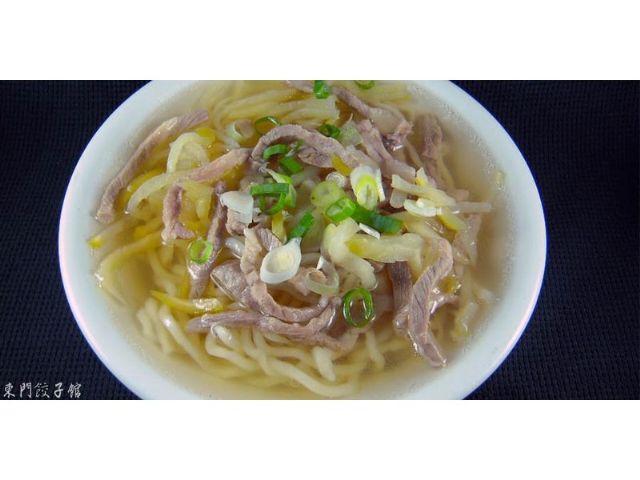 榨菜肉絲麵-東門餃子館