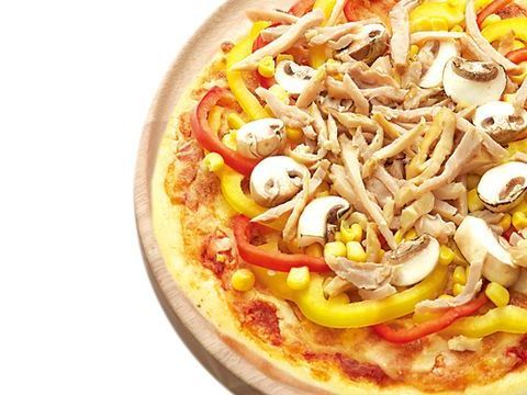 高雄現烤手工披薩│燻雞蘑菇