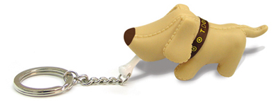 《luft》T. Dog 鑰匙圈土黃色-