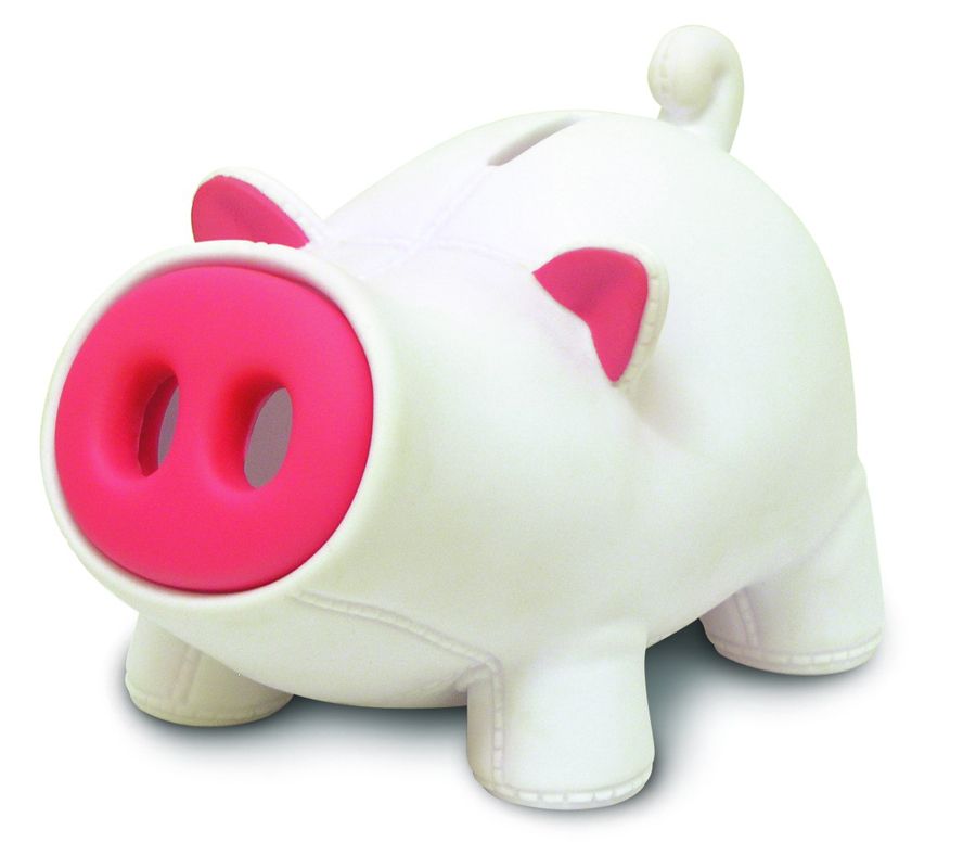 《luft》T. Pig存錢筒(白豬)-