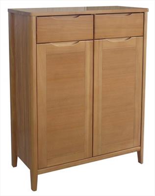 895-32 釉幻 柚木半實木2.7尺鞋櫃