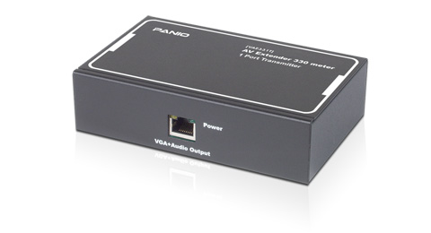 PANIO VE330TR VGA  Audio 訊號延長器 330m-
