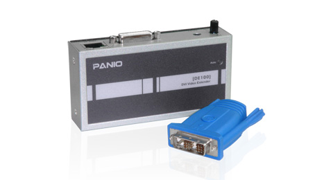 PANIO DE100 DVI訊號延長器 100m-