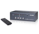 PANIO VAS14 4口 VGA影音切換器 - 附遙控器 65m-