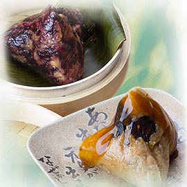 精選楊哥楊嫂肉粽組20顆-健康組10顆紫米肉粽、10顆特製肉粽