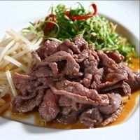 白灼嫩牛肉