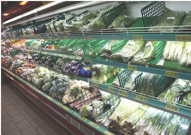 台中生鮮超市(冷藏蔬菜區)