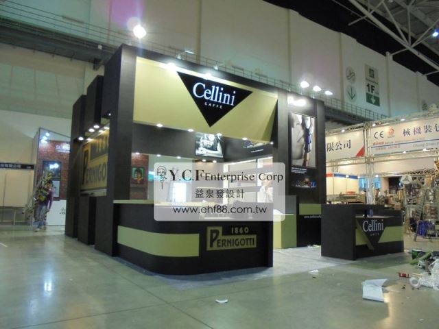 Cellini CAFFE攤位裝潢設計-