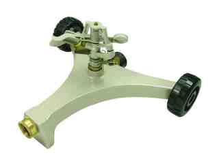 Metal Sprinkler Heavy Two-Wheel Metal Base 