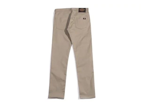 【Dickies Taiwan】WP810 斜紋布五口袋工作長褲 BT 卡其色-