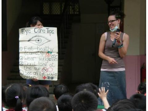 視力保健教學-桃園市私立小森林幼兒園