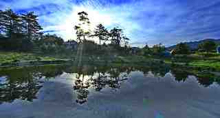 梨山賓館周邊景點&ndash;藍茵湖