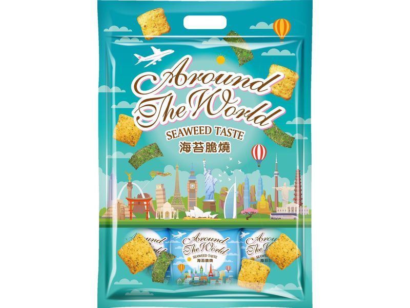 機上海苔脆燒量販包-環遊世界版