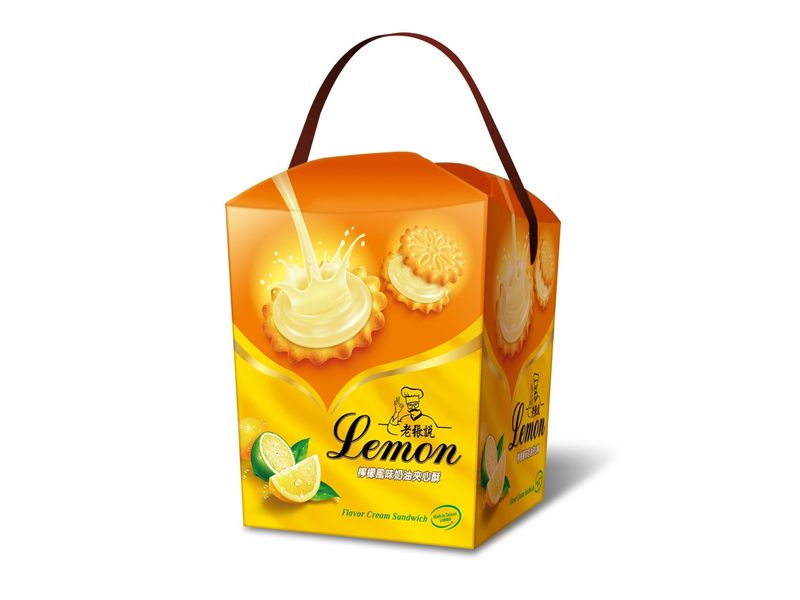 老張說-檸檬風味奶油夾心酥禮盒